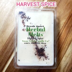 SWAN CREEK CANDLE CO. Break Apart (6) Herbal Melts 100% Natural Wax 5.25 oz NWT